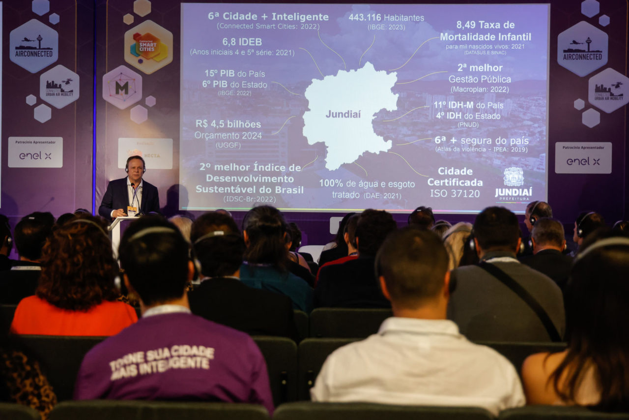 Certificação da ABNT coloca Jundiaí como protagonista em evento de cidades inteligentes