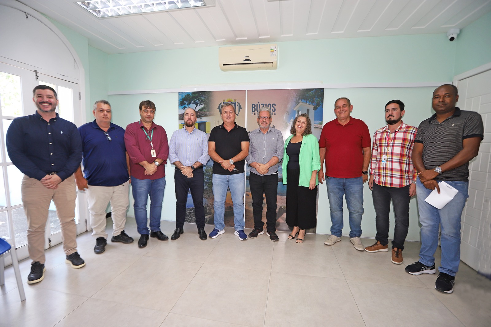 Reunião entre prefeito Alexandre Martins e representantes da Enel aconteceu nesta sexta-feira