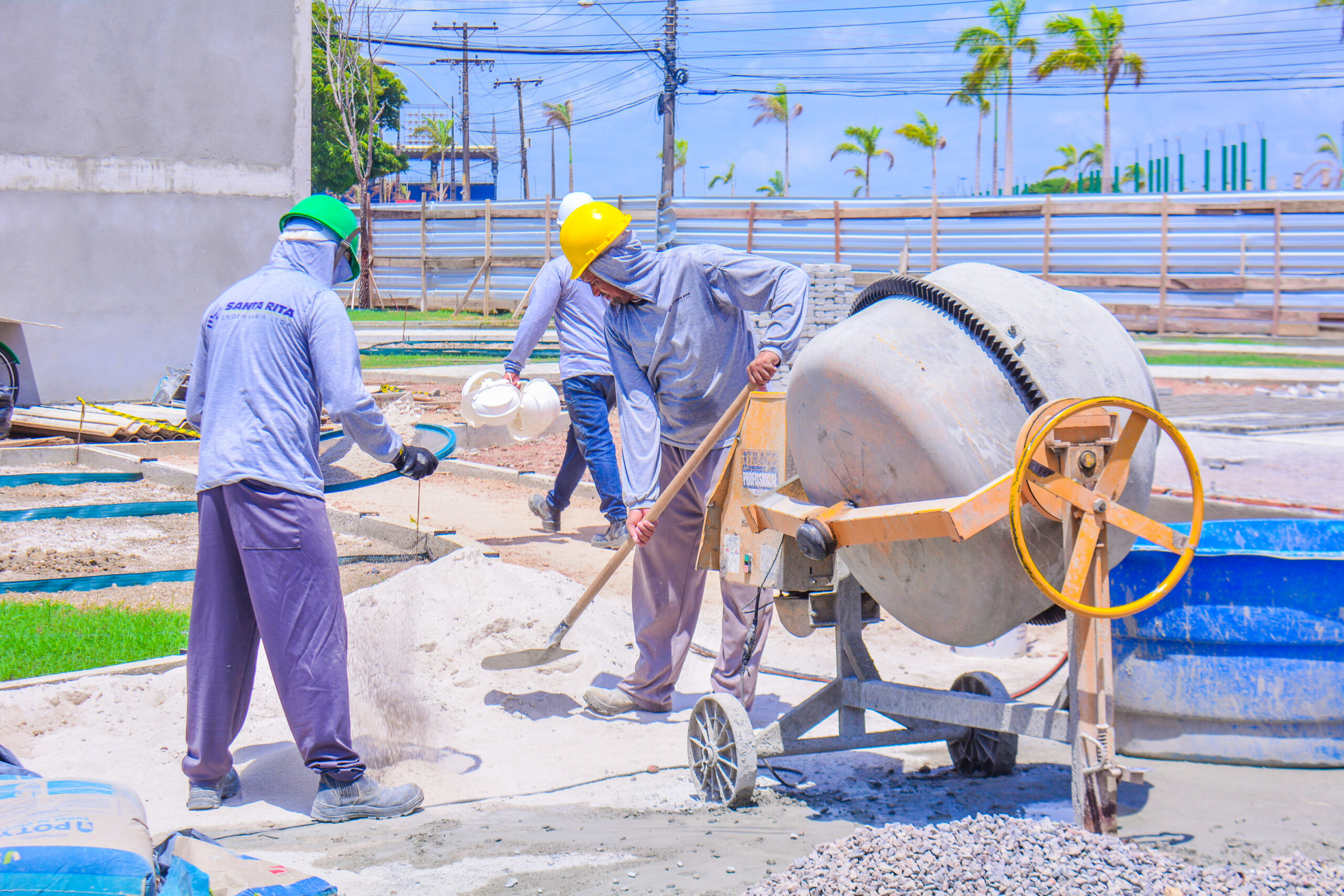 Construção e revitalização de três áreas públicas seguem em ritmo acelerado – Prefeitura Municipal de Macapá