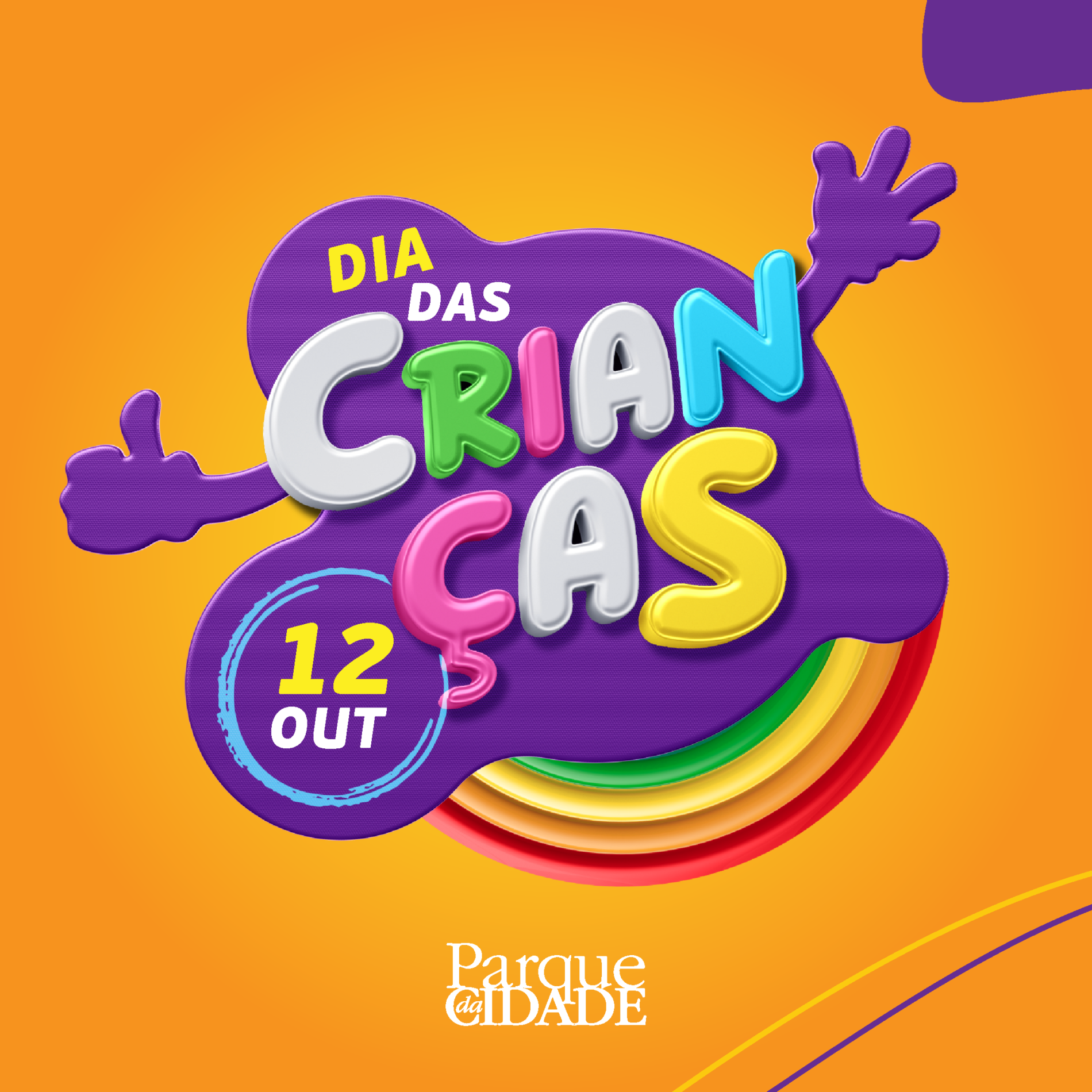 Dia das Crianças com muita diversão é no Parque da Cidade e Mundo das Crianças