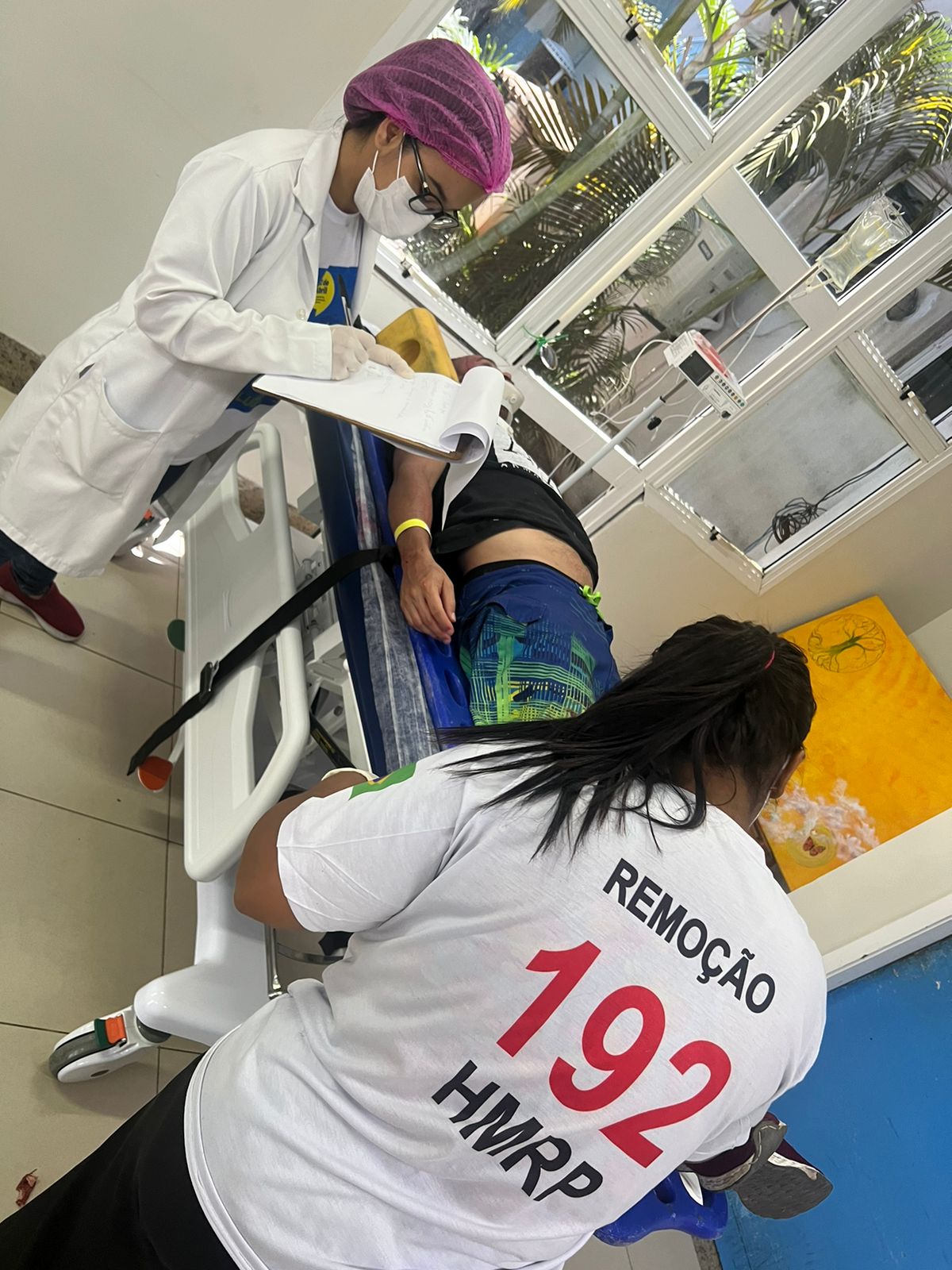 Simulação de acidentes no HMRP reforça preparo de profissionais de saúde