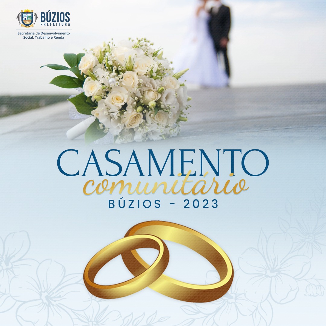 Prefeitura de Búzios realiza Casamento Comunitário nesta quarta-feira no Geribá Tennis Park