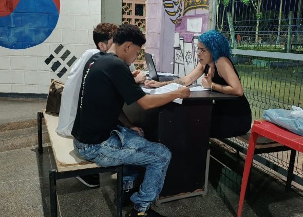 Prefeitura de Cuiab | Facilitadoras da Secretaria Municipal de Cultura, Esporte e Lazer de Cuiab iniciam oficinas para aplicao da Lei Paulo Gustavo