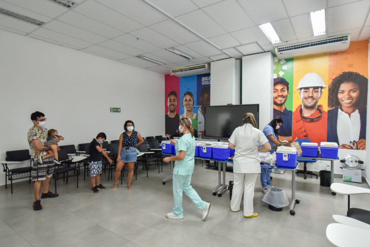 Sábado tem vacinação no Espaço Jundiaí Empreendedora