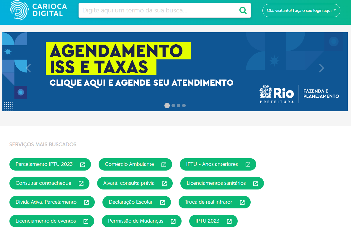 Secretaria de Fazenda faz alerta sobre sites falsos para emissão de boleto do IPTU - Prefeitura da Cidade do Rio de Janeiro