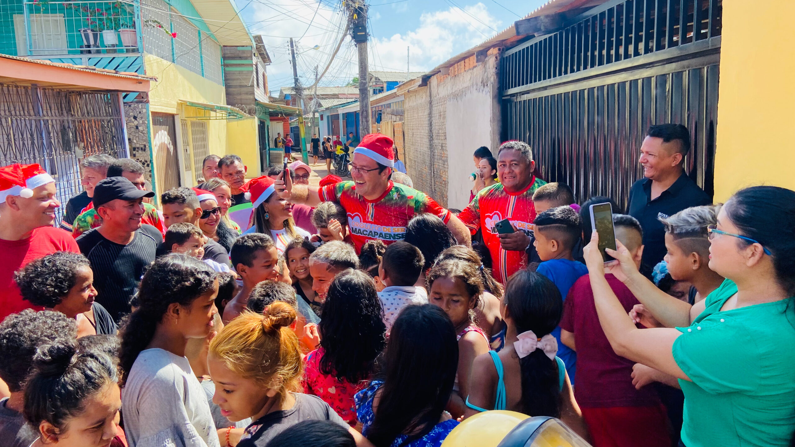 Abraços, sorrisos e confraternização marcam agenda de domingo na Zona Norte – Prefeitura Municipal de Macapá