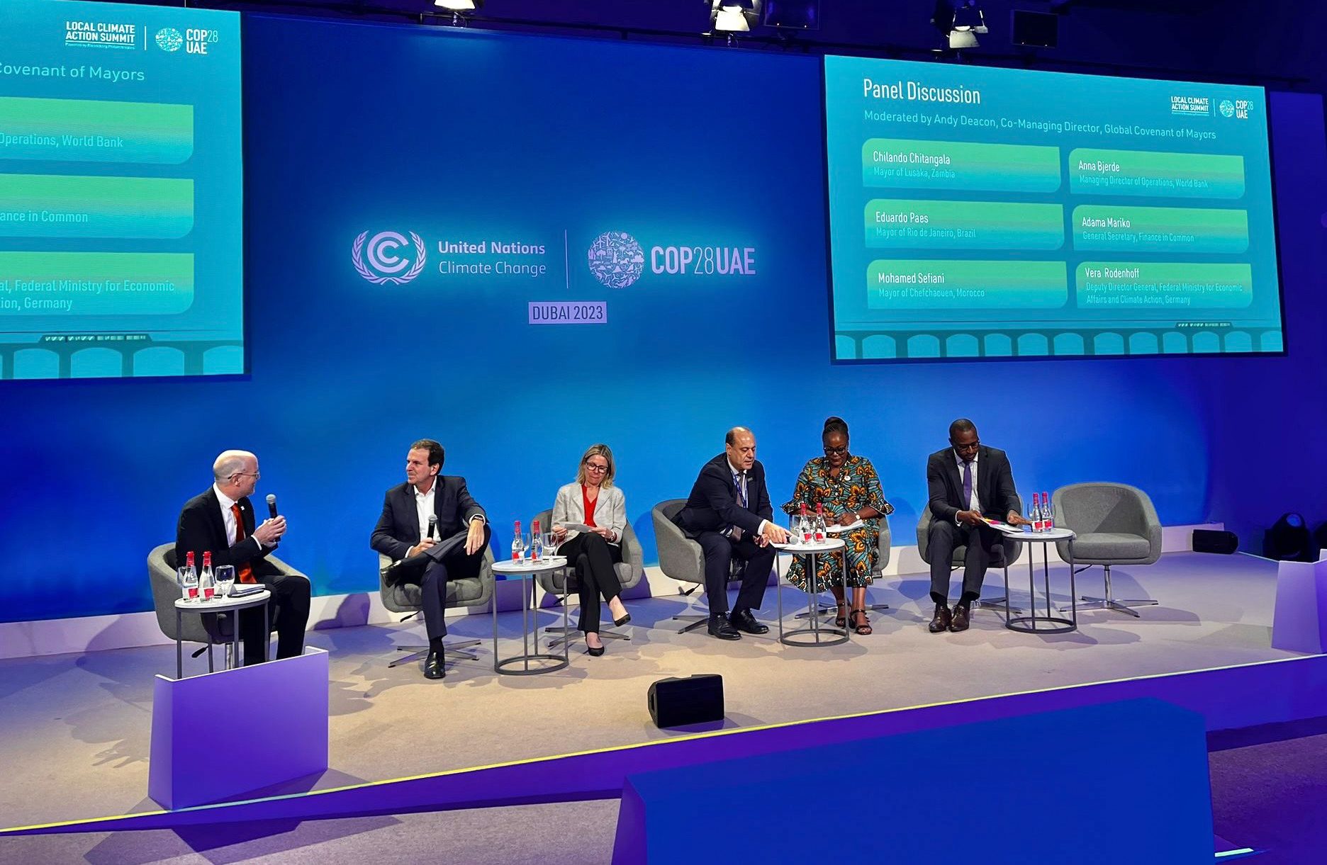 COP28: Prefeito defende em Dubai financiamento climático das cidades - Prefeitura da Cidade do Rio de Janeiro