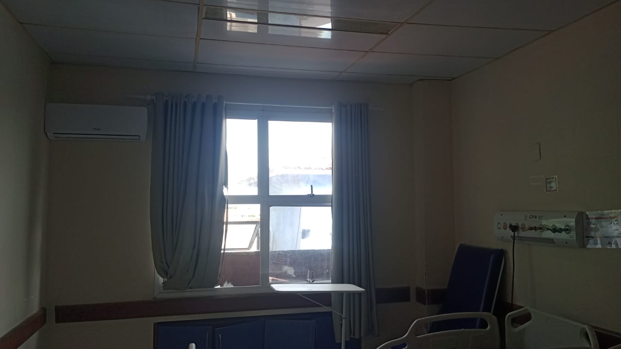 Climatização garante conforto no 2º andar do Hospital Municipal Rodolpho Perissé