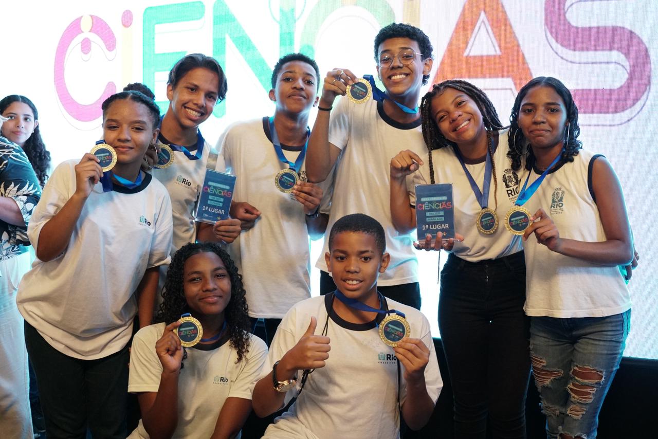 Feira Carioca de Ciências premia jovens talentos e incentiva a inovação educacional - Prefeitura da Cidade do Rio de Janeiro