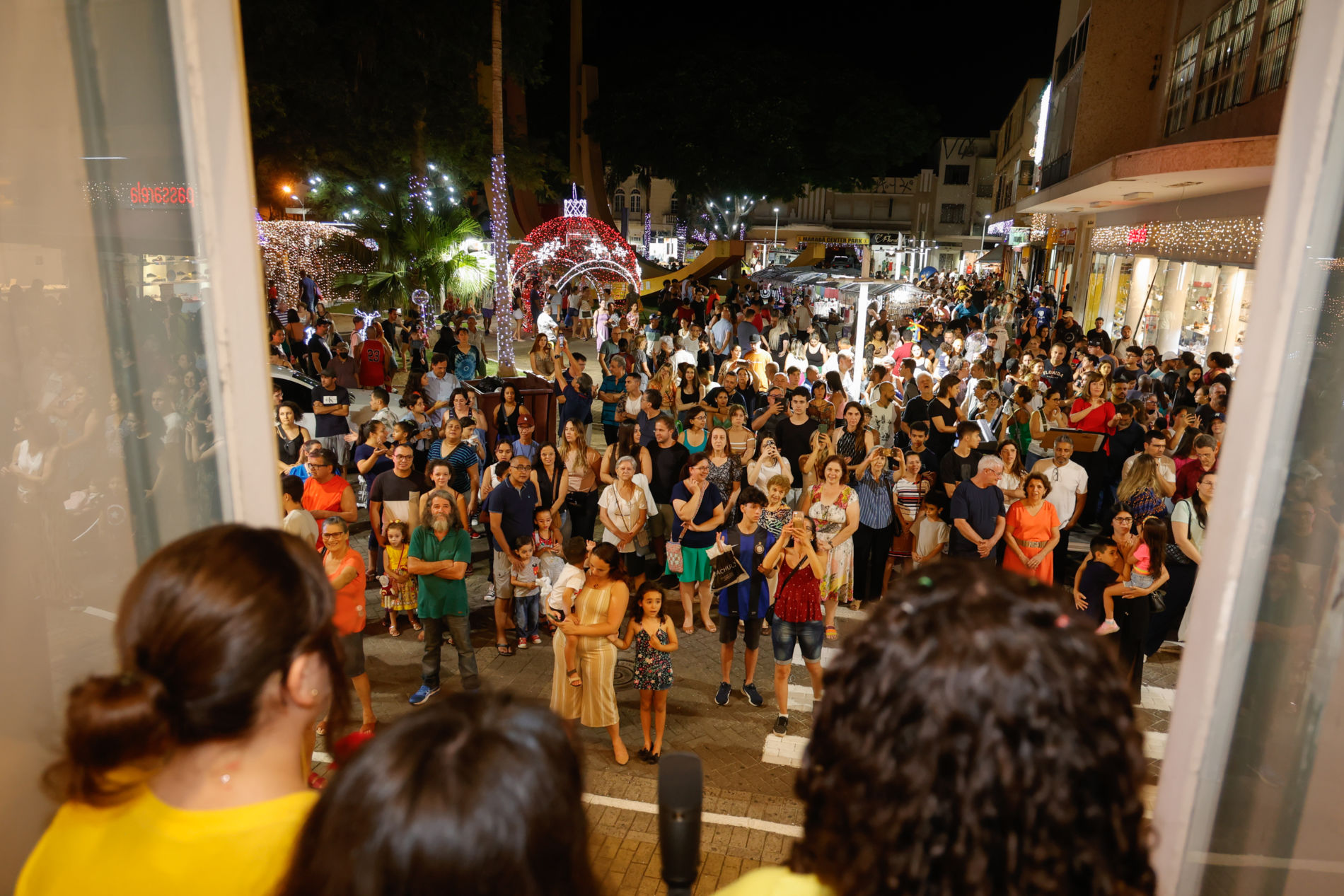 Noite de festa no Centro abre as programações do ‘Circuito Natal Luz’ e ‘Jundiaí 367 anos’