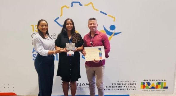 Prefeitura de Cuiab | Conselho Municipal de Assistncia Social recebe Prmio Nacional de Mrito Simone Albuquerque