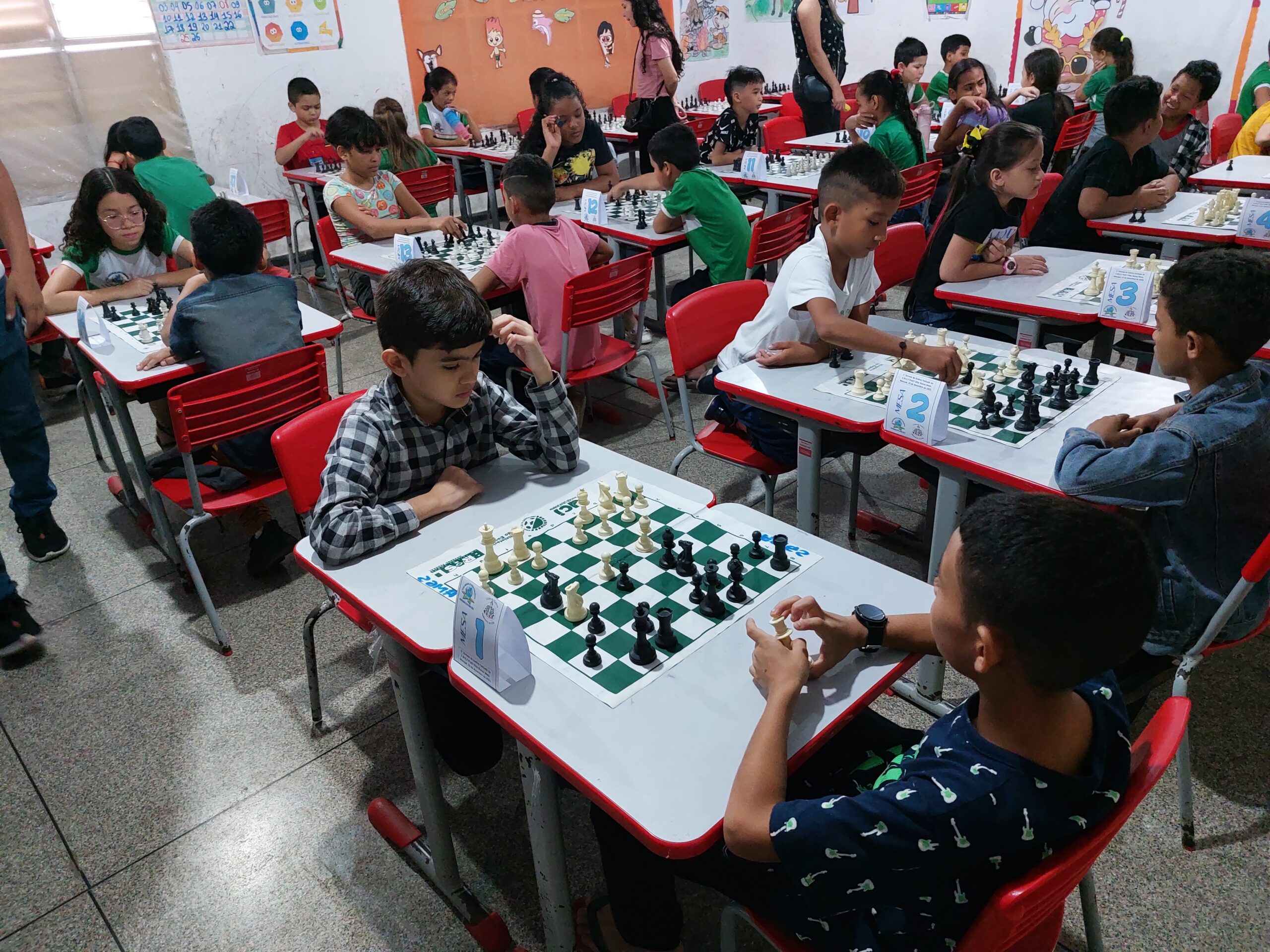 Primeiro Torneio de Xadrez é realizado em escola municipal  – Prefeitura Municipal de Macapá