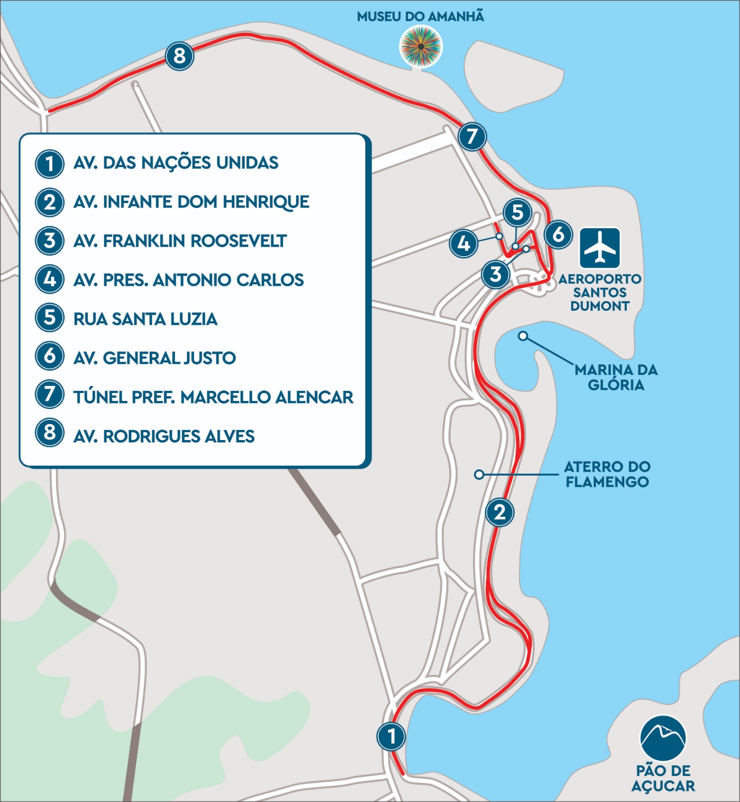Zona Sul e Centro terão interdições para a 1ª edição da Corrida de Vera Cruz - Prefeitura da Cidade do Rio de Janeiro