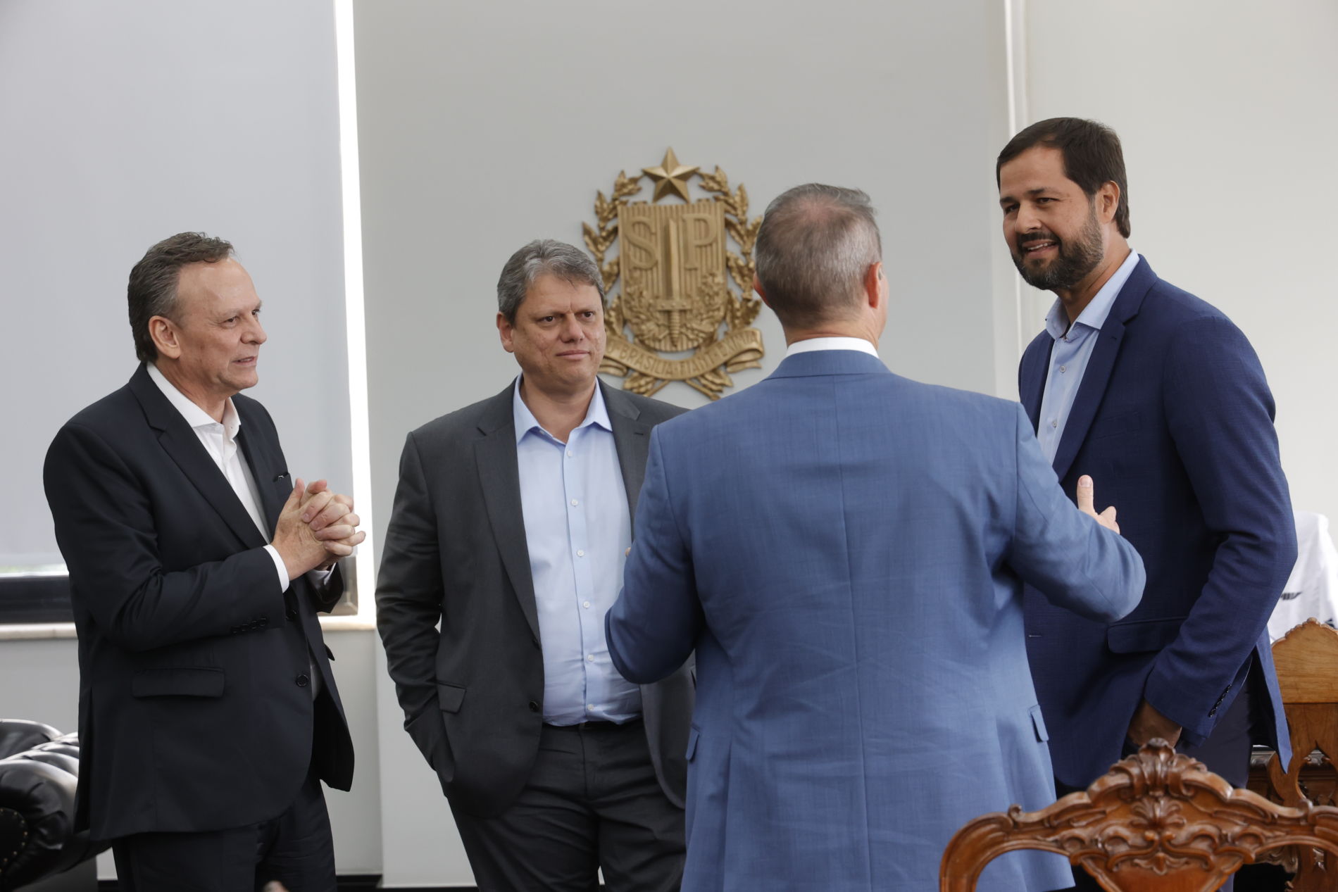 Com o governador, prefeito fala sobre ações integradas na segurança de Jundiaí