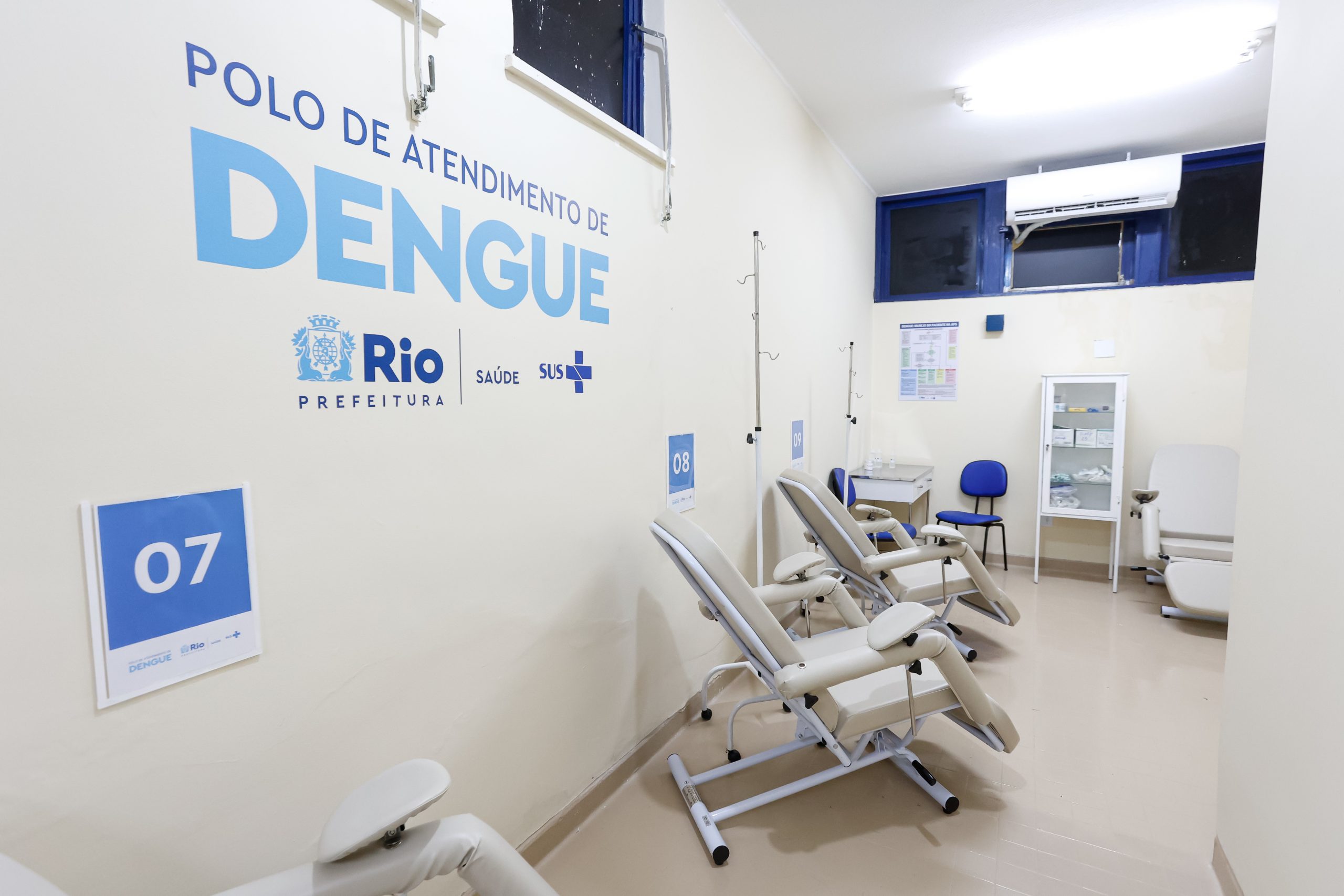 Polo para pacientes com dengue é aberto em Bangu - Prefeitura da Cidade do Rio de Janeiro