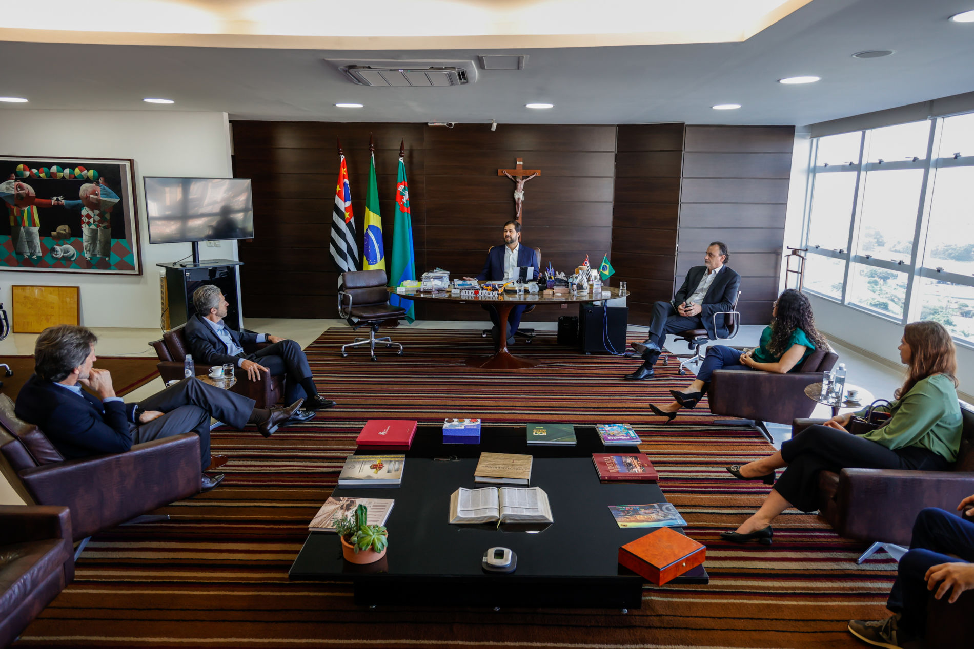 Prefeito recebe Presidente da Allied Brasil em Café com Setor Produtivo